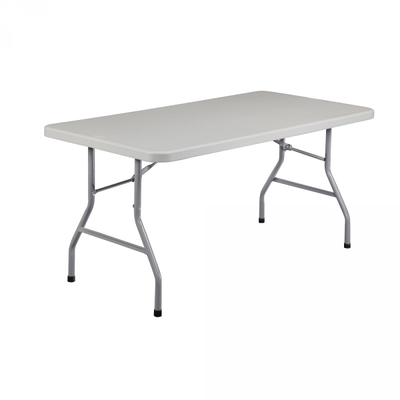 Plastic Folding Table 5ft Long, How To Make Metal Folding Table Legs