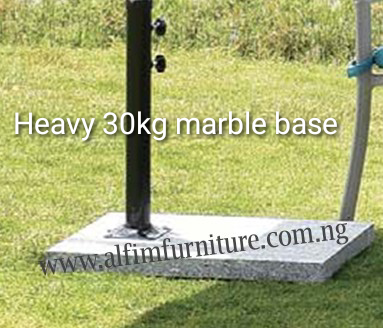 Alfim furniture Umbrella 30kg Marble Base_wm