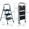 Alfim High-Tech 3-step household ladder dimensions_wm