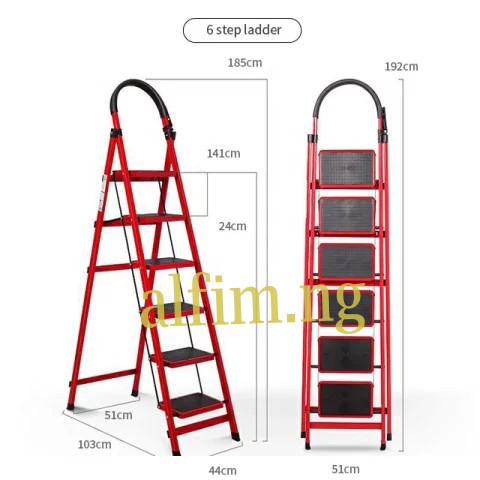 foldable steel ladders